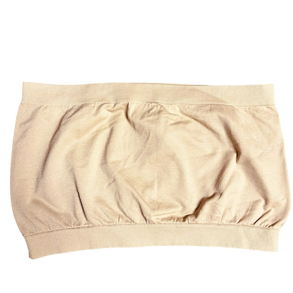 NWT Nude Strapless Bandeau